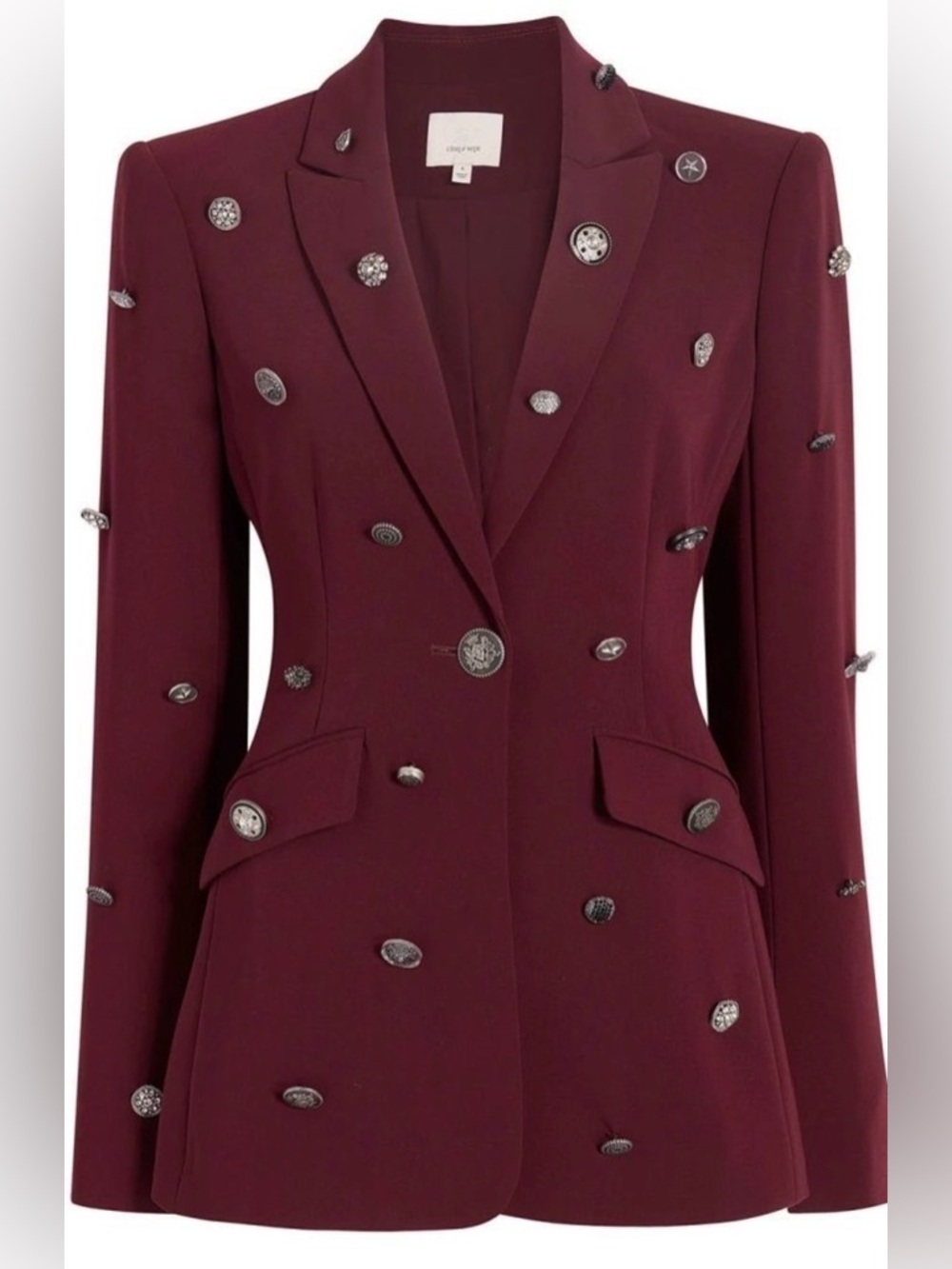 Cinq a Sept Cheyenne Single Breasted Blazer - Picture 4 of 9